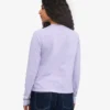 Damen-Bio-T-Shirt mit langen Ärmeln – Soft Lavender