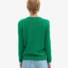 Damen Classic Merinowolle-Shirt – Kellygrün