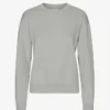 Damen Classic Organic Bio-Crew – Stahlblau