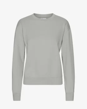 Damen Classic Organic Bio-Crew – Stahlblau