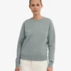 Damen Classic Organic Bio-Crew – Stahlblau