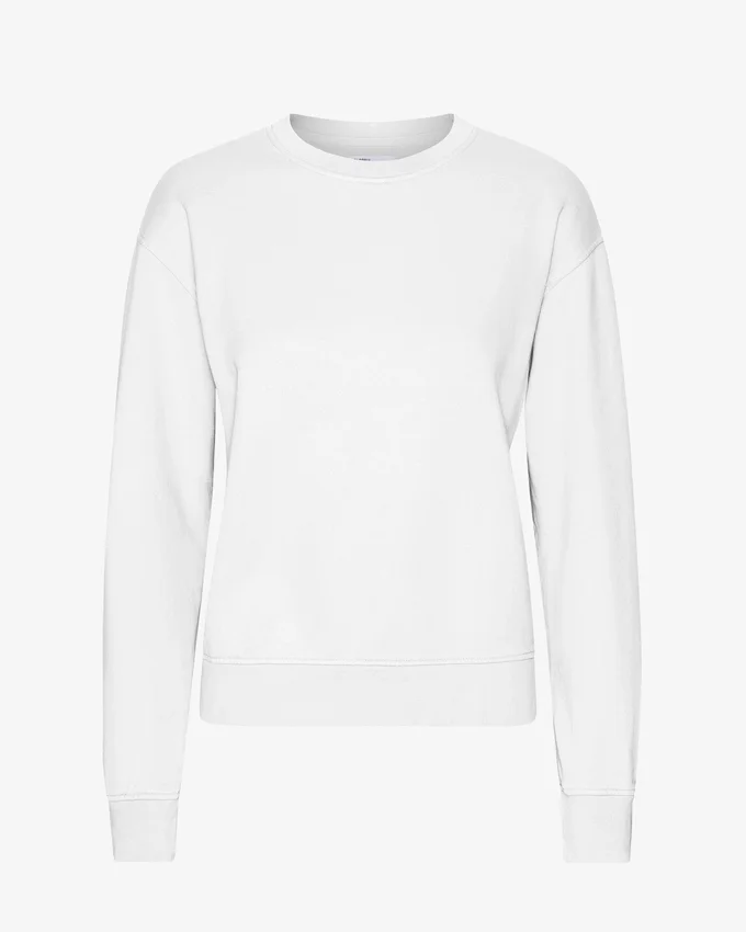 Damen Classic Organic Bio-Pullover – Optisches Weiß