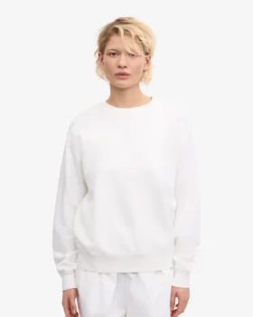 Damen Classic Organic Bio-Pullover – Optisches Weiß