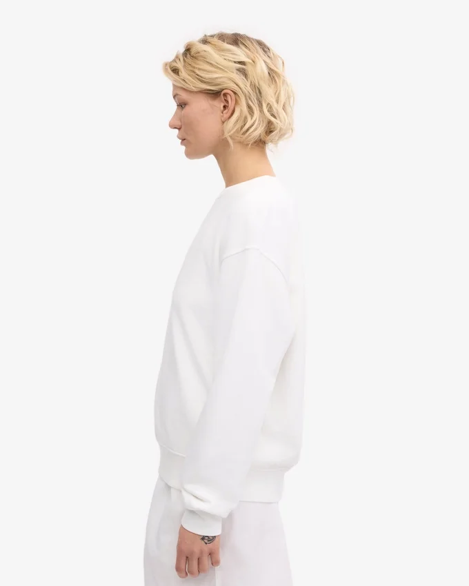Damen Classic Organic Bio-Pullover – Optisches Weiß