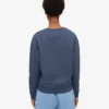 Damen Classic Organic Bio-Pullover – Petrolblau