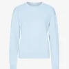 Damen Classic Organic Bio-Pullover – Polarblau