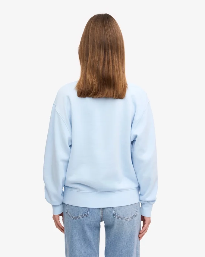 Damen Classic Organic Bio-Pullover – Polarblau