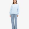 Damen Classic Organic Bio-Pullover – Polarblau