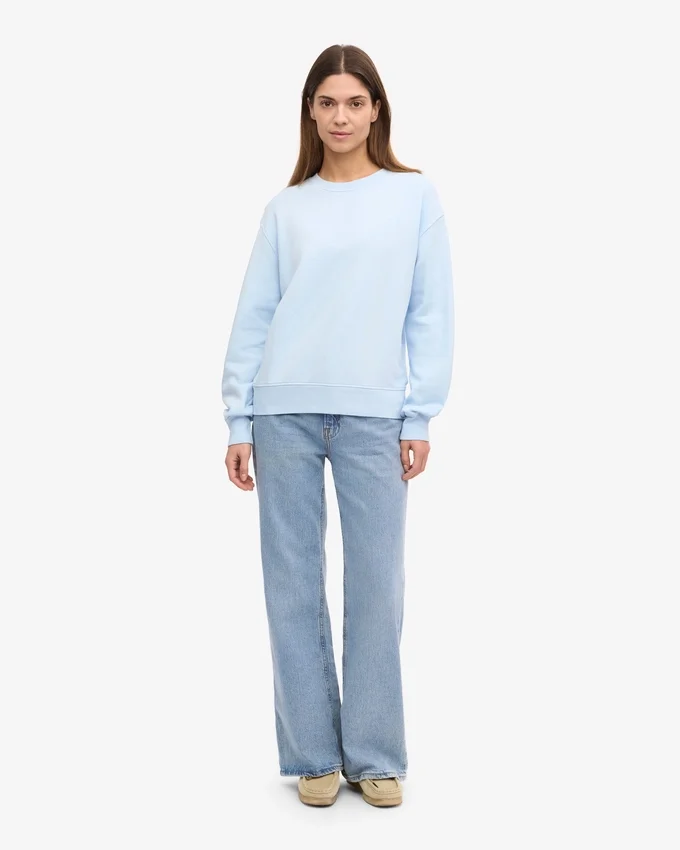 Damen Classic Organic Bio-Pullover – Polarblau