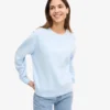 Damen Classic Organic Bio-Pullover – Polarblau