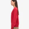 Damen Classic Organic Bio-Pullover – Scharlachrot