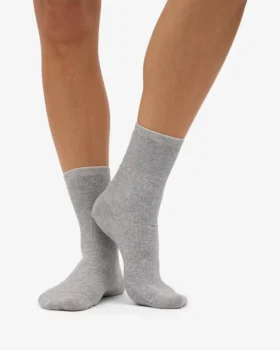 Damen Classic Organic Bio-Socken – Meliertes Grau