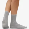 Damen Classic Organic Bio-Socken – Meliertes Grau