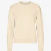 Damen Classic Organic Crew – Elfenbeinweiß