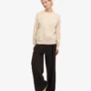 Damen Classic Organic Crew – Elfenbeinweiß