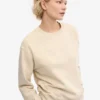Damen Classic Organic Crew – Elfenbeinweiß