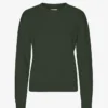 Damen Classic Organic Crew – Jägergrün