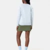 Damen Classic Organic Crew – Jägergrün