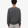 Damen Classic Organic Crew – Lavagrau