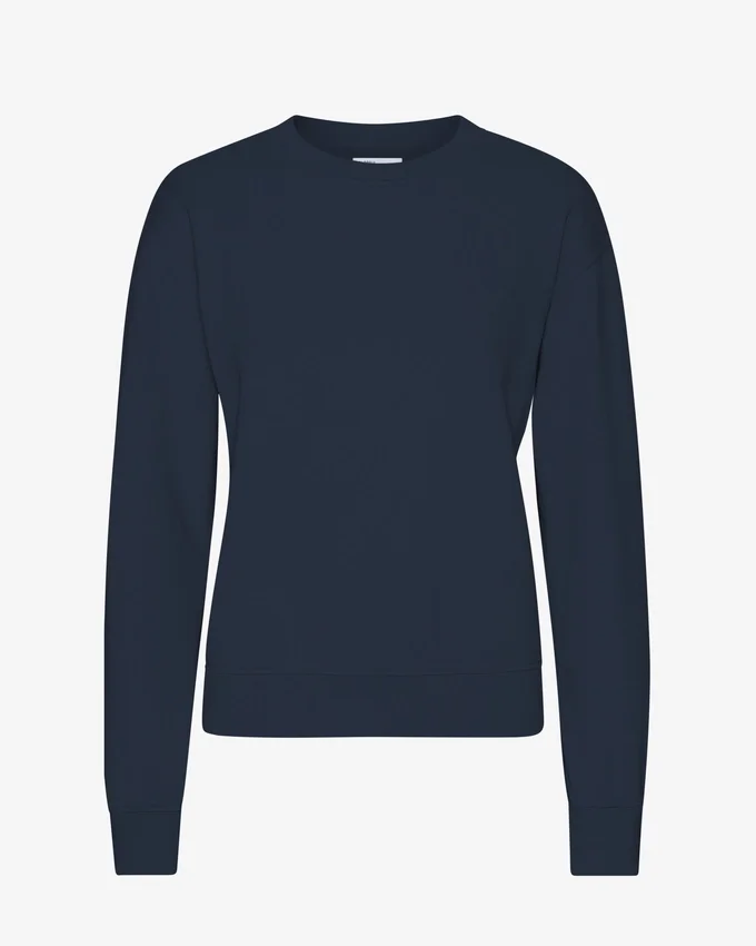 Damen Classic Organic Crew – Marineblau