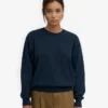 Damen Classic Organic Crew – Marineblau