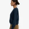 Damen Classic Organic Crew – Marineblau