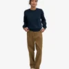 Damen Classic Organic Crew – Marineblau