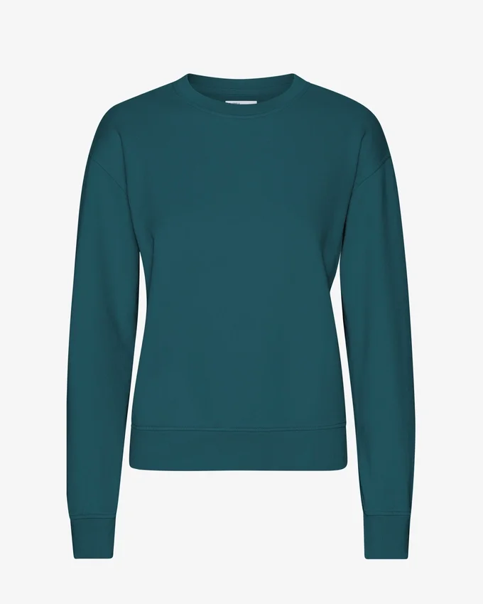 Damen Classic Organic Crew – Ozeangrün