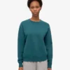 Damen Classic Organic Crew – Ozeangrün