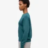 Damen Classic Organic Crew – Ozeangrün
