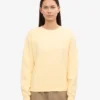 Damen-Classic Organic Crew – Soft Yellow