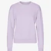 Damen Classic Organic Crew – Zartes Lavendel