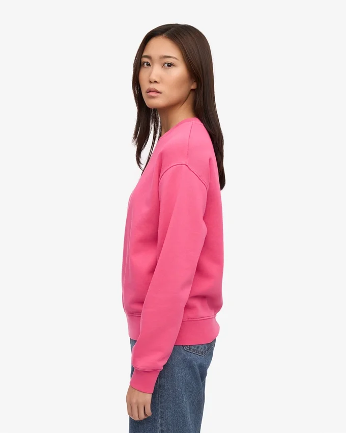 Damen Classic Organic Rundhals-Shirt – Bubblegum-Pink