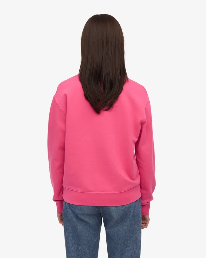Damen Classic Organic Rundhals-Shirt – Bubblegum-Pink