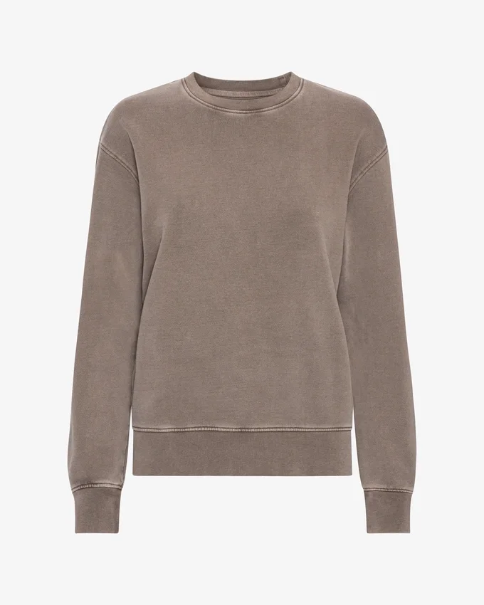 Damen Classic Organic Rundhals-Shirt – Faded Khaki