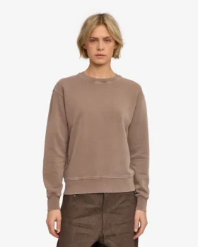 Damen Classic Organic Rundhals-Shirt – Faded Khaki