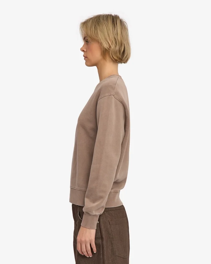 Damen Classic Organic Rundhals-Shirt – Faded Khaki