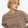 Damen Classic Organic Rundhals-Shirt – Faded Khaki