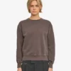 Damen Classic Organic Rundhals-Shirt – Faded Mud