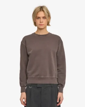 Damen Classic Organic Rundhals-Shirt – Faded Mud