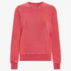 Damen-Classic Organic Rundhals-Shirt – Verwaschenes Rot