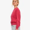 Damen-Classic Organic Rundhals-Shirt – Verwaschenes Rot