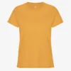 Damen-Light Organic Tee aus Bio-Baumwolle, gebranntes Gelb
