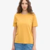 Damen-Light Organic Tee aus Bio-Baumwolle, gebranntes Gelb