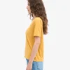 Damen-Light Organic Tee aus Bio-Baumwolle, gebranntes Gelb