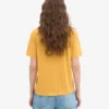 Damen-Light Organic Tee aus Bio-Baumwolle, gebranntes Gelb