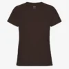 Damen-Light Organic Tee aus Bio-Baumwolle, leicht – Kaffeebraun