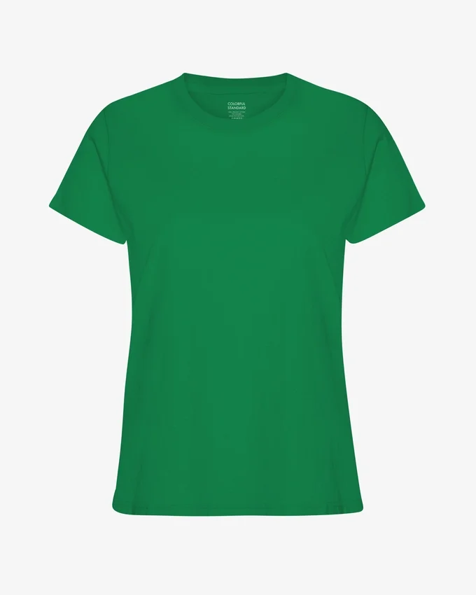 Damen-Light Organic Tee aus Bio-Baumwolle, leicht – Kellygrün