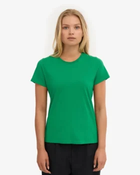 Damen-Light Organic Tee aus Bio-Baumwolle, leicht – Kellygrün