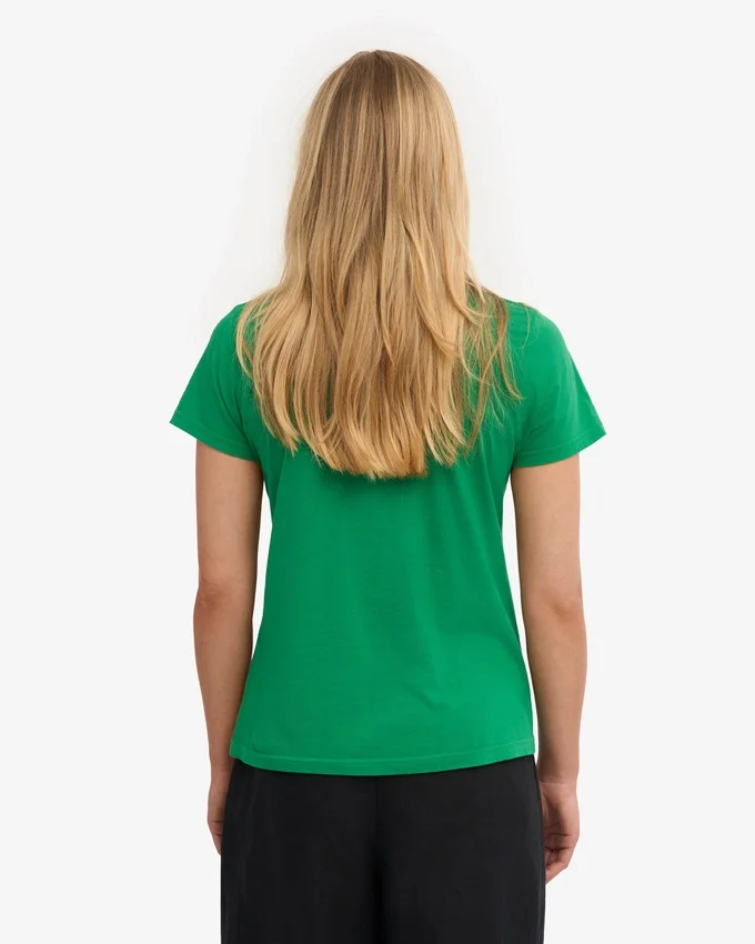 Damen-Light Organic Tee aus Bio-Baumwolle, leicht – Kellygrün